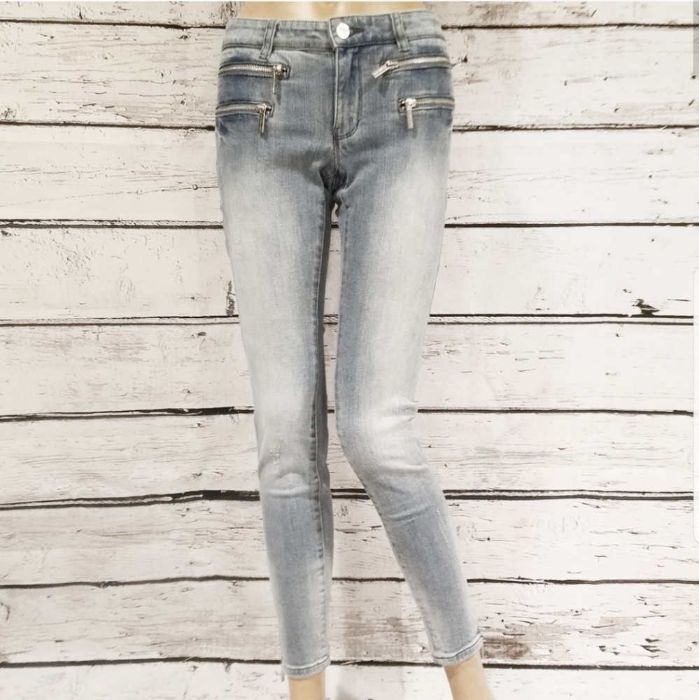 Michael Kors Double Zipper Jeans Size 2